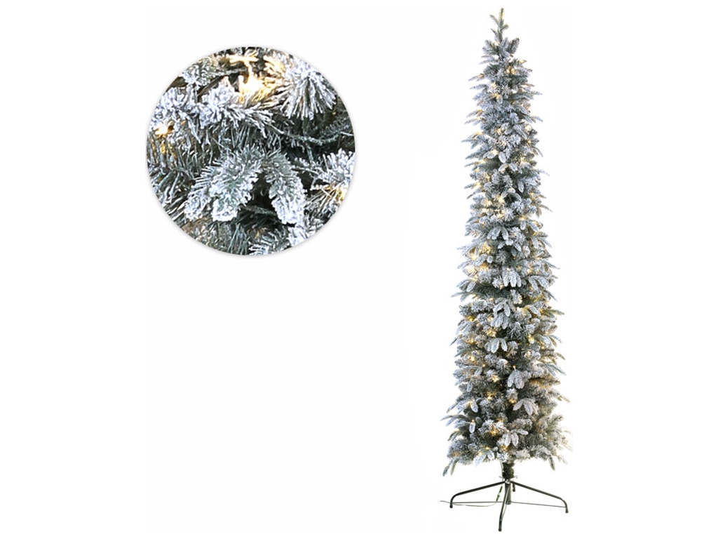 Елка искусственная Прима, 228см, 1002 ветки, 200 LED, свет - тёплый белый