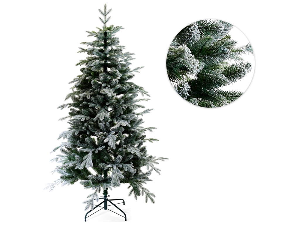 Ёлка искусственная "Рождественская", на металлической подставке, 182 см, 1465 веток