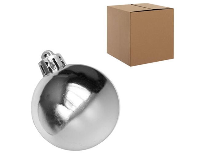 Елочные шарики Магічна Новорічна Глянец 4см (цена за упаковку 200шт)