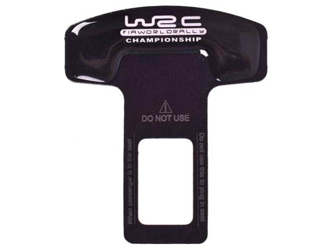 Заглушка ремня безопасности алюминиевая WRG (цена за 1шт)