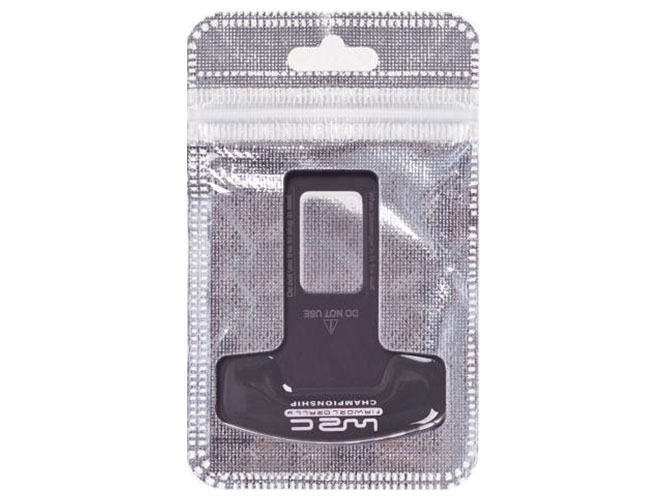 Заглушка ремня безопасности алюминиевая WRG (цена за 1шт)