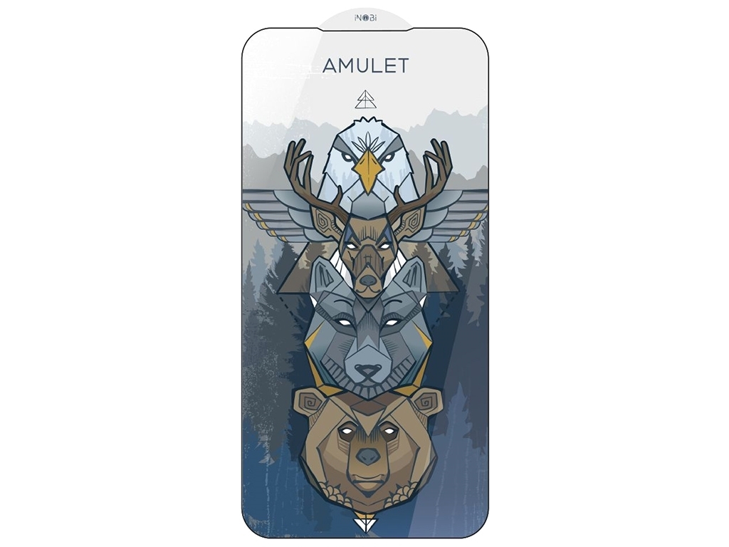 Защитное стекло Amulet 2.5D HD Antistatic for iPhone XR/11, 10шт, Цвет Черный