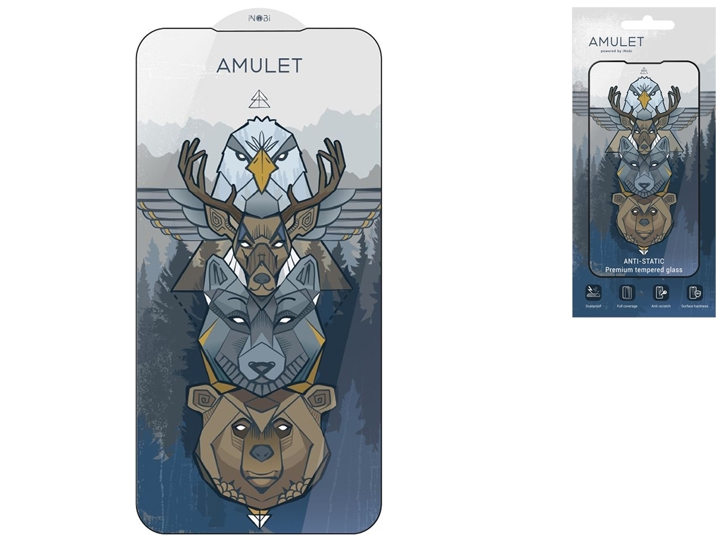 Защитное стекло Amulet 2.5D HD Antistatic for Xiaomi 11T/11 T Pro/Redmi Note 11 Pro Plus/Poco F4 Цве