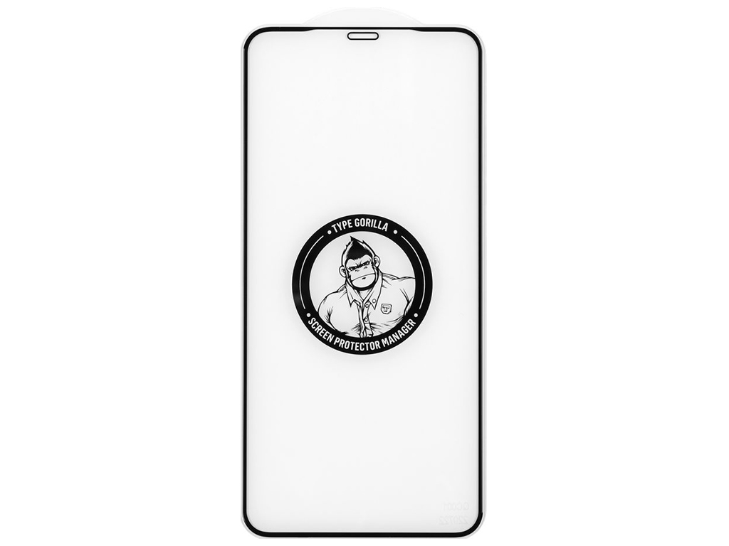 Защитное Стекло Type Gorilla 0.33мм 2,5D HD Anti-Static PTJ1 для iPhone Xs Max/11 Pro Max Цвет Черны