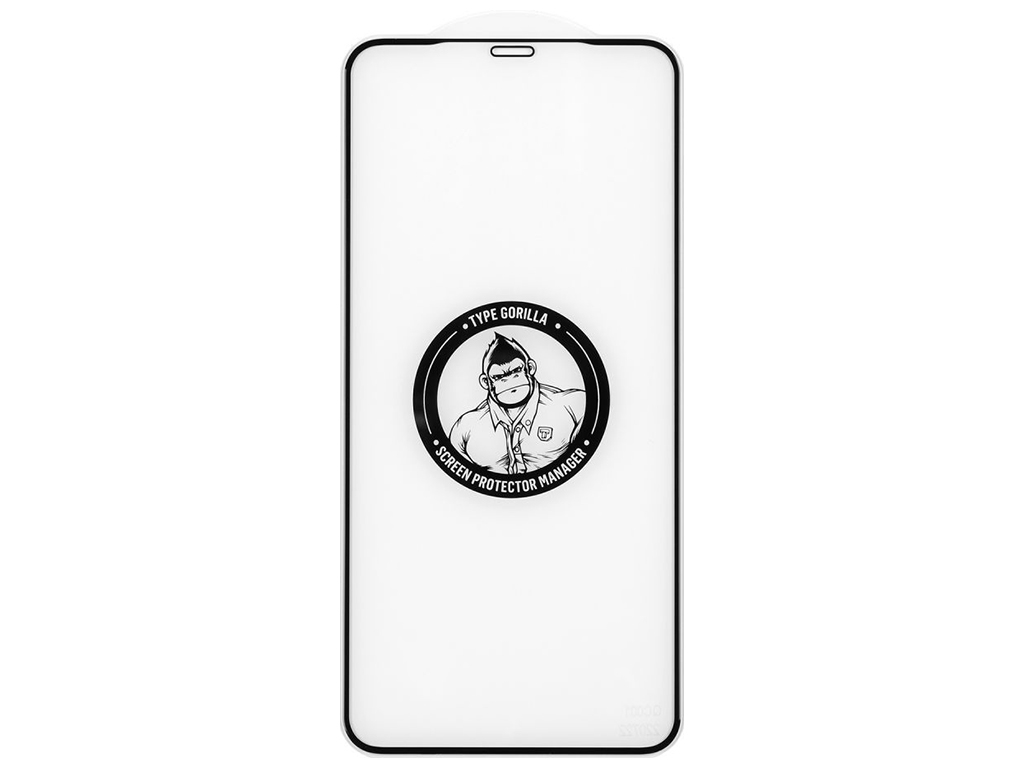 Защитное стекло Type Gorilla 0.33мм 2.5D HD Glass Anti-Dust for iPhone 15, Цвет Черный