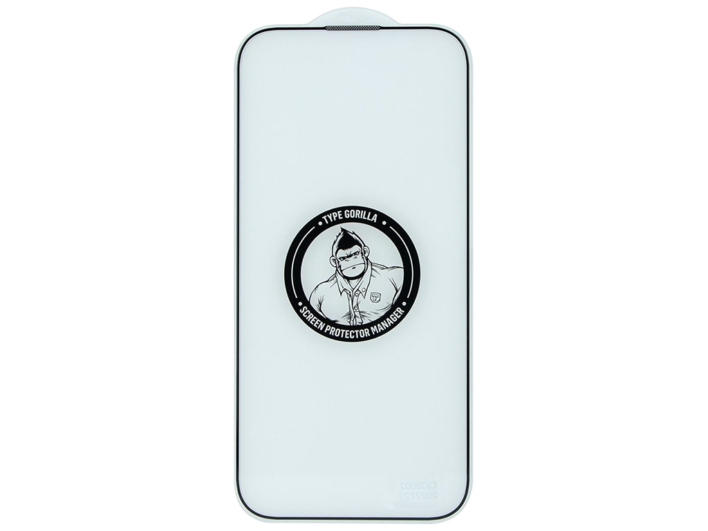Защитное Стекло Type Gorilla 0.44мм 3D HD Large Arc Edge NPT3 для iPhone 13 Pro Max/14 Plus Цвет Чер