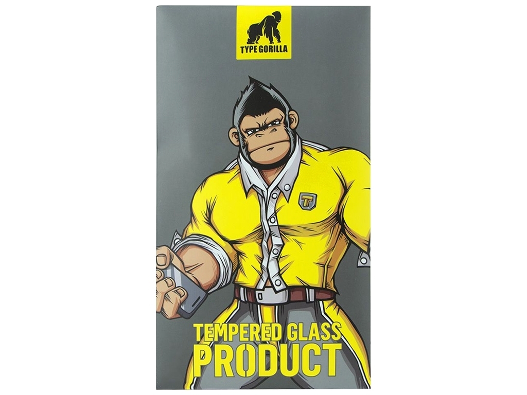 Защитное Стекло Type Gorilla 0.44мм 3D HD Large Arc Edge NPT3 для iPhone 13 Pro Max/14 Plus Цвет Чер