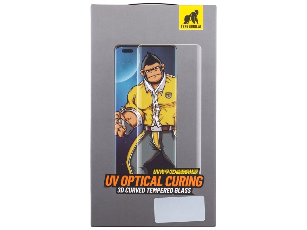 Защитное стекло Type Gorilla 3D UV glue T04 для HUAWEI Honor 50 Pro Цвет Прозрачный