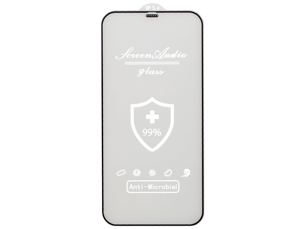 Защитное стекло Screen Audio for Apple Iphone 12 Mini без упаковки Цвет Чёрный