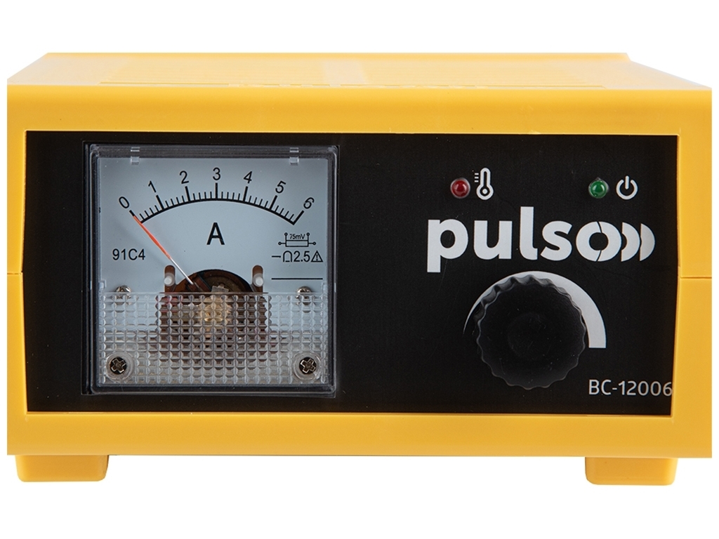 Зарядное устройство PULSO BC-12006 12V/0.4-6A/5-120AHR/Импульсное