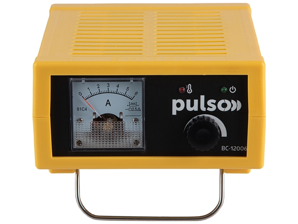 Зарядное устройство PULSO BC-12006 12V/0.4-6A/5-120AHR/Импульсное