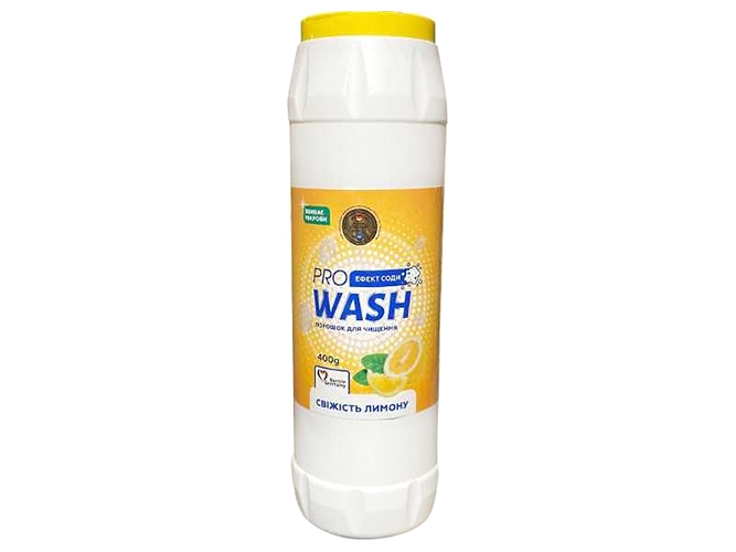 Средство для чистки Pro Wash Лимон с эффектом соды, 400г