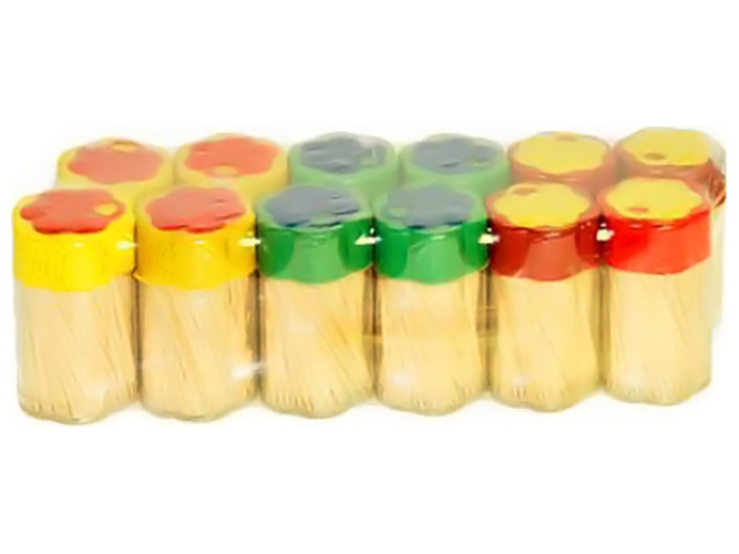 Зубочистки Ромашка, 1 банка150шт (OS-2684)